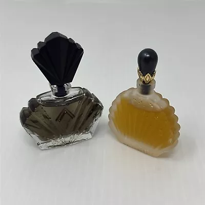 Elizabeth Taylor Vintage Perfume Passion Black Pearl Mini Splash 1/8 Oz Set Of 2 • $24.99