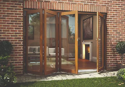 Oak Folding Sliding Bifold Trifold French Patio External Doors 3.0m 10ft Oakfold • £2070