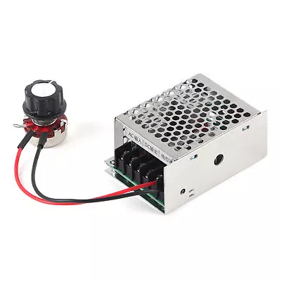 220V AC Single Phase Motor Speed Controller Governor 4KW DC Speed Control • £18.22