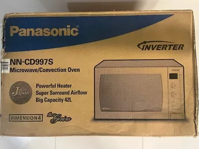 Panasonic Nn-cd997s Inverter Microwave/convection Oven 42L New In Box  • $600