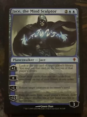 MTG Jace The Mind Sculptor Worldwake 31/145 Regular Mythic • $12