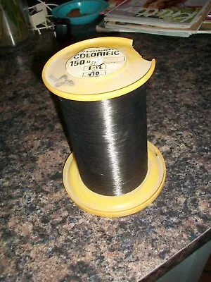 Donisthorpes 150 Den Dark Invisible Blind Stitch Thread 724g Colorific 2430-7-16 • £9.99