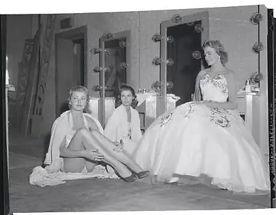 Hillevi Rombin With Solveig Borstad And Miriam Stevenson 1955 Old Photo • $5.79