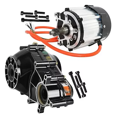 72V 1500W Electric Brushless Motor Differential GearBox For Go Kart Drift Trike • $275.98