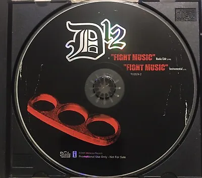 D12 -  Fight Music  EMINEM Rare OOP PROMO USE ONLY CD Single • $49.99