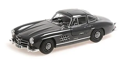 1:18 Minichamps 1955 Mercedes-Benz 300 SL Dark Grey P110037219 • $20.50