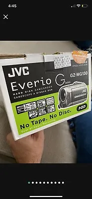 Complete In Box CIB JVC GZ-MG130 30 GB Camcorder HDD -  Silver • $114.99