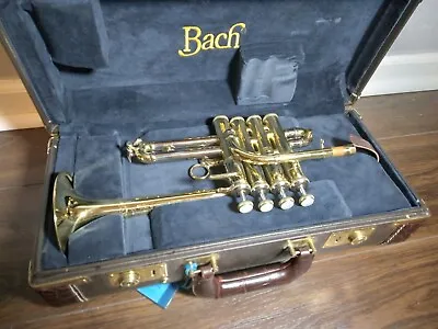 Mint Condition Vincent Bach Stradivarius Artisan Series A/Bb Piccolo Trumpet • $3950