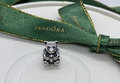 $25 • Buy Pandora Teddy Bear Charm Bead 790395 Retired Authentic Ale 925