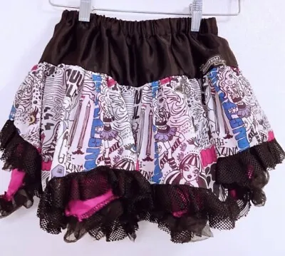 NWT Rare Monster High Reversible Skirt Size 6 Pre-teen Girls • $30