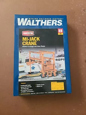 Walthers Cornerstone Ho Intermodal Mi-jack Crane 933-3122 • $31