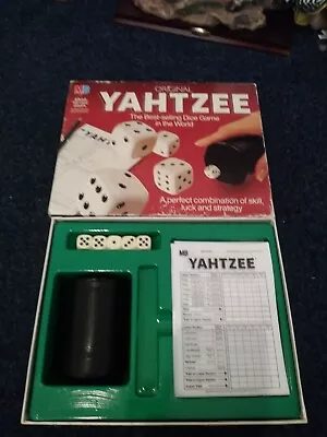 ORIGINAL YAHTZEE Dice Game By MB GAMES From 1982 *Missing Pencils* • £6.50