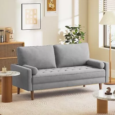 Modern Fabric Sofa Bed 3 Seater Click Clack Living Room Recliner Couch Sofa Grey • £179.90