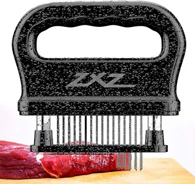 Meat Tenderizer 48 Stainless Steel Sharp Needle Blade Heavy Duty Cooking Tool • $16.14