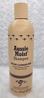 Vintage 1993 Aussie Moist Shampoo 16 Fl Oz.  Prop Old Bottle Advertising NOS NEW • $22