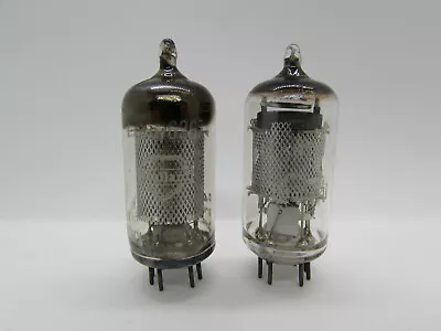 Pair Of 6267 Ef86 Vacuum Tubes Mullard Mesh Plates (bjr2011) • $79.99