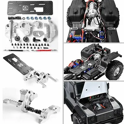 For Traxxas TRX4 GRC G2 Front V8 Engine Metal Pre-gear Box Motor Kit RC Crawler • $177.06