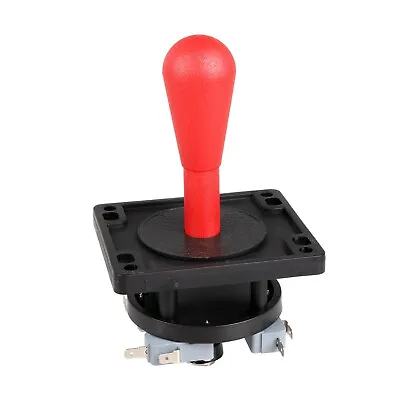 $12.88 • Buy American Style Arcade Competition 2Pin Joystick Red 8 Ways Oval Stick For Mame