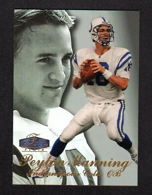 Peyton Manning Indianapolis Colts 1998 Flair Showcase Row 3 Rookie Card #3 A-18 • $12.99