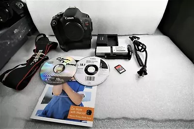 £144.15 • Buy Canon EOS T3I/EOS 600D 18.0MP, 3 LCD DSLR + Batt.GRIP Excellent, Shutter 3402