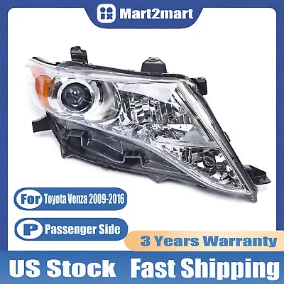 For Toyota Venza 2009-2016 Passenger Side OEM Headlight • $85