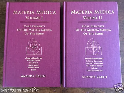 Materia Medica:  Core Elements Of The Materia Medica Of The Mind  2-Volume Set • $89