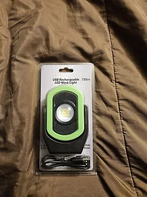 Rechargeable Work Light Magnetic For Mechanic Green • $25.99
