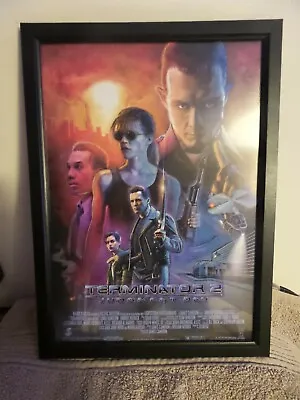 £11.50 • Buy Terminator 2 Judgement Day - A4 Framed Alternate Movie Poster 
