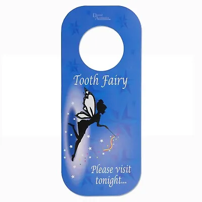 Childrens Tooth Fairy Door Hanger X 1 ~ Lost Tooth Gift Idea For Kids Girls Boys • £2.99
