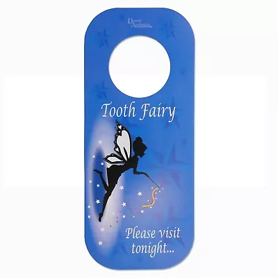 Childrens Tooth Fairy Door Hanger X 1 ~ Lost Tooth Gift Idea For Kids Girls Boys • £2.99