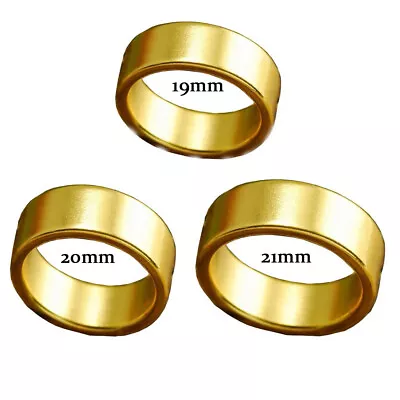 New 3PCS Golden PK Magic Tricks Props Strong Magnetic Rings -19mm/20mm/21mm • £9.99