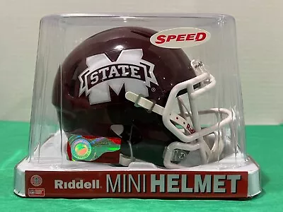 Mississippi State Bulldogs - NCAA Riddell Speed Mini Helmet - 8051090 - 2016 SM • $64.99