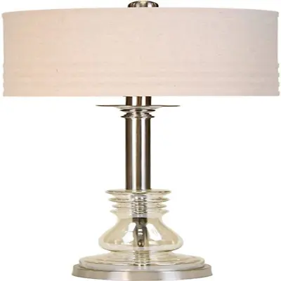 Collective Design 720354122431 Table Lamp Majestic & Brushed Steel  • $84.95