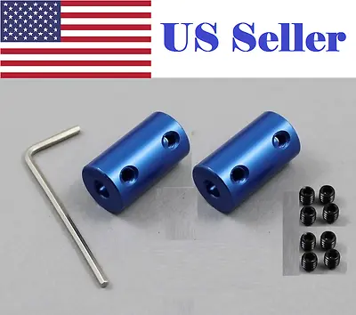 2 PCS X Rigid Shaft Coupler 5mm To 8mm For CNC Routers Reprap  Prusa 3D Printers • $8