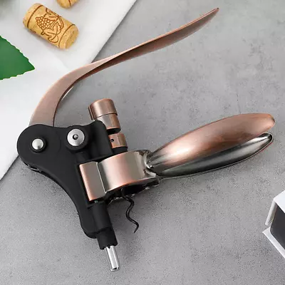 Top Quality Vertical Lever Corkscrew Rabbit Shaped Wine Opener Bar Tool Gift • $17.06