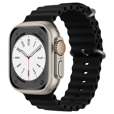 $5.99 • Buy Apple Watch Ocean Band IWatch Ultra Series 8 7 6 5 SE 38 40 44 41 42 45 49mm
