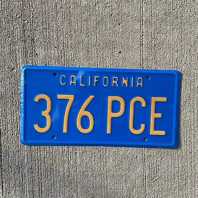 1969 California SOUVENIR License Plate Vintage Style Big Lebowski 376 PCE • $9.99