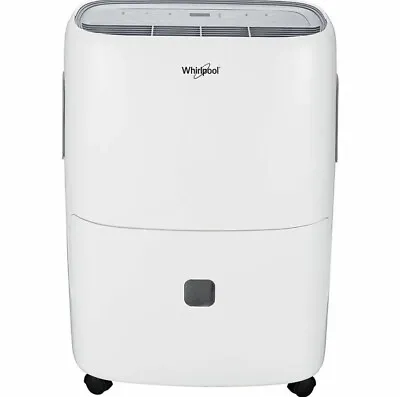 $139.99 • Buy Whirlpool 30-Pint Portable Dehumidifier With 24-Hour Timer Auto Shut-Off White