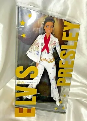 Barbie Signature Elvis Presley Barbie Doll  • $50