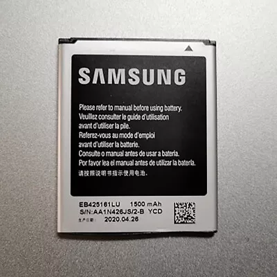 Cell Phone Battery 3.8V 1500mAh EB425161LU For Samsung Galaxy S Duos 2 GT-S7582 • £20.42