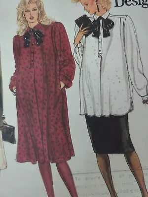 Vogue 1261 Sewing Pattern Size 12 - 16 Vintage Maternity Dress Pants Etc Uncut • £5