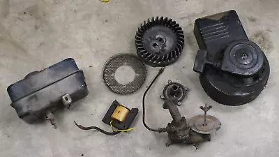 Vintage Briggs And Stratton Model 6 Parts Lot - Recoil Flywheel Carb - Sh 27 • $60