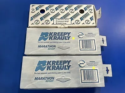 Assortment Of Kreepy Krauly Leaf Scoops (2 X Marathon & 1 X Kadet - $20 EACH) • $20