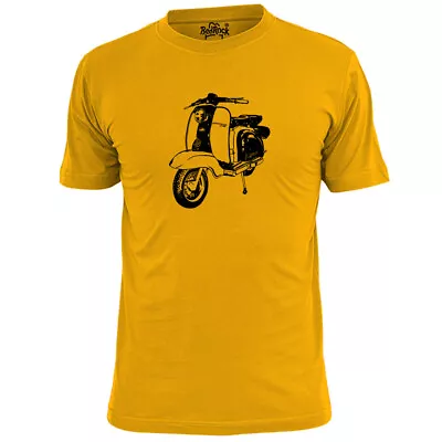 Mens Lambretta Scooter Stencil  T Shirt Mod Jam Weller • £9.99