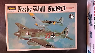 Focke Wulf Fw190 Ww2 German Fighter Plane Kit Hasegawa 1:32 Js-060 • $35