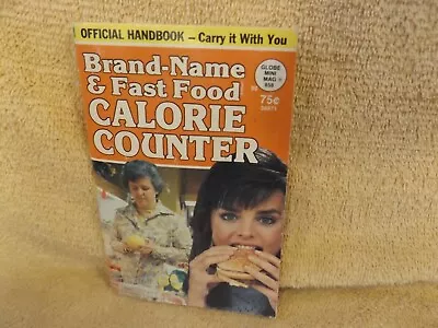 Brand Name & Fast Food CALORIE COUNTER 1988 Booklet Softcover • $3