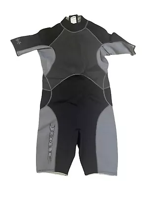 Jobe Men's Shorty Wetsuit Sz XL Black & Gray NWT • $40.19