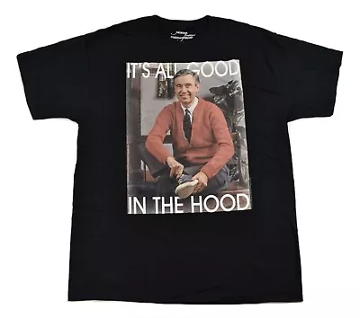 Mister Rogers Neighborhood Mens  It's All Good In The Hood  Shirt New Small • $9.99