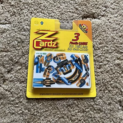 Z Cardz Micro Models 3 Plastic Cardz New • $4.99