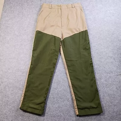 L.L. Bean Pants Mens Size 34 Brush Guard Pants Outdoor Hiking 31x28 **Hemmed • $11.38